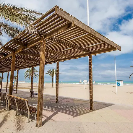 In Gandia Playa With Kitchenette Apartment *